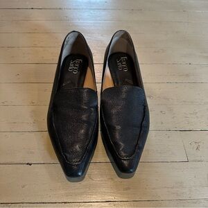 Franco Sarto Black Loafers
